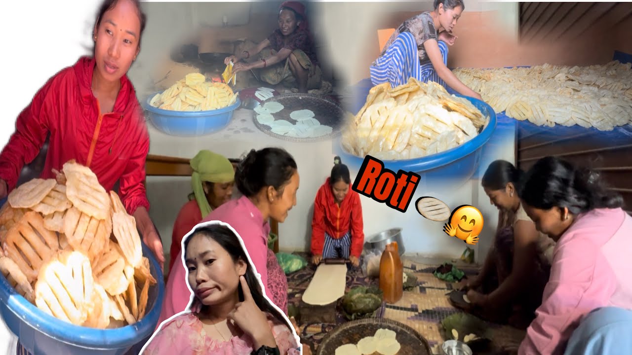 Gold हरायो क्या🤔.. तिहारको लागी फीनि रोटी पकाईयो 🫓🤗🎉❤️