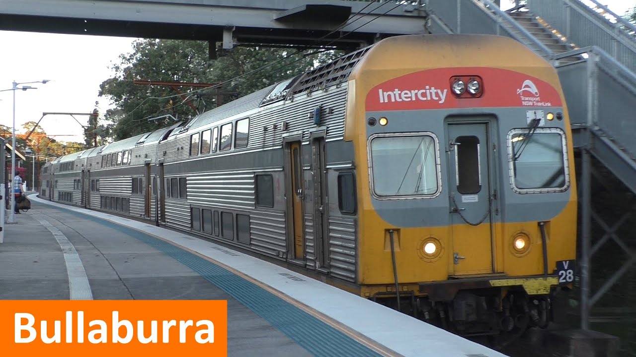 Trains at Bullaburra; Morning Peak Hour - NSW Transport