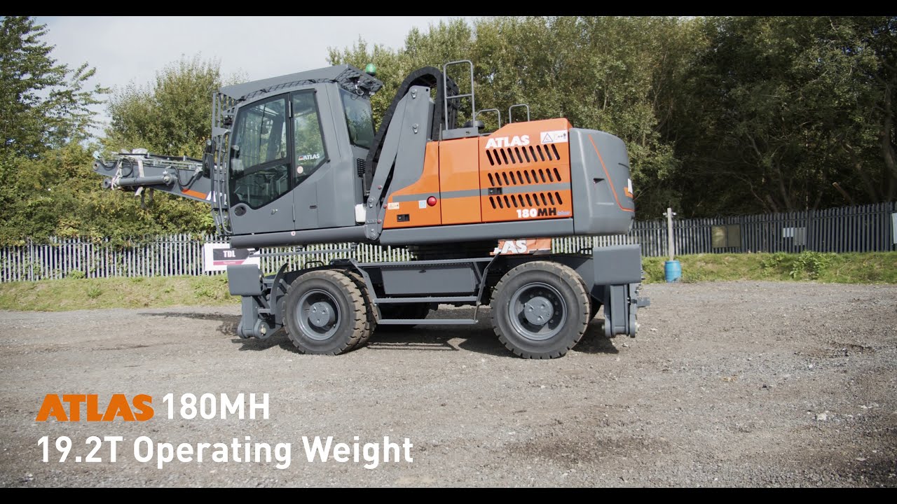 ATLAS 180MH Material Handling Excavator