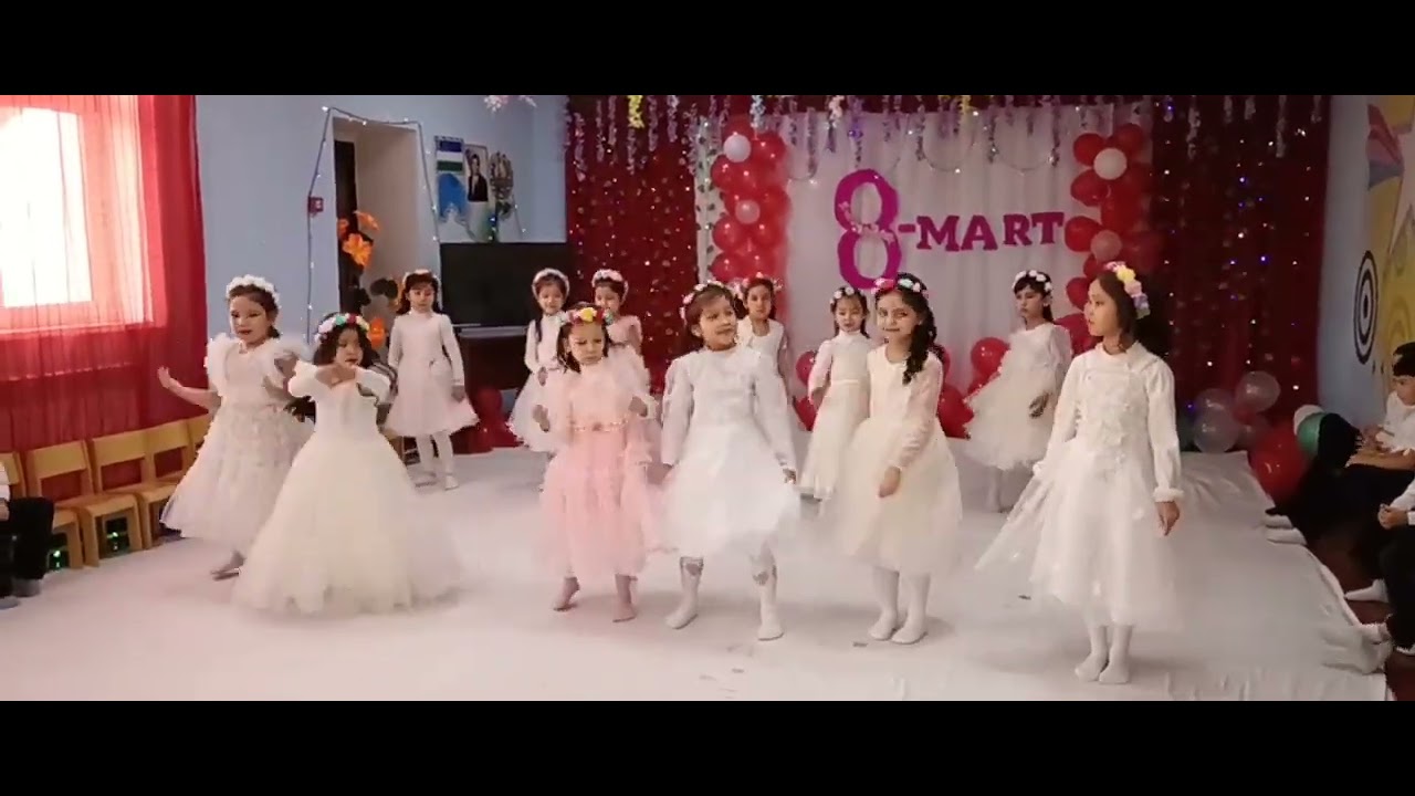 Тахиаташ райони 7сонли мактабгача тарбия катта грухининг 8 март байрами Мухайа Айтбаева  2026 йил