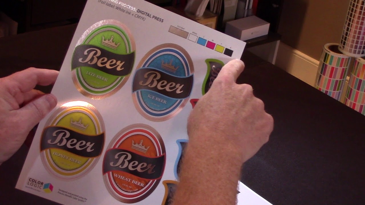 Beer Labels – HP Indigo – short run or prototyping