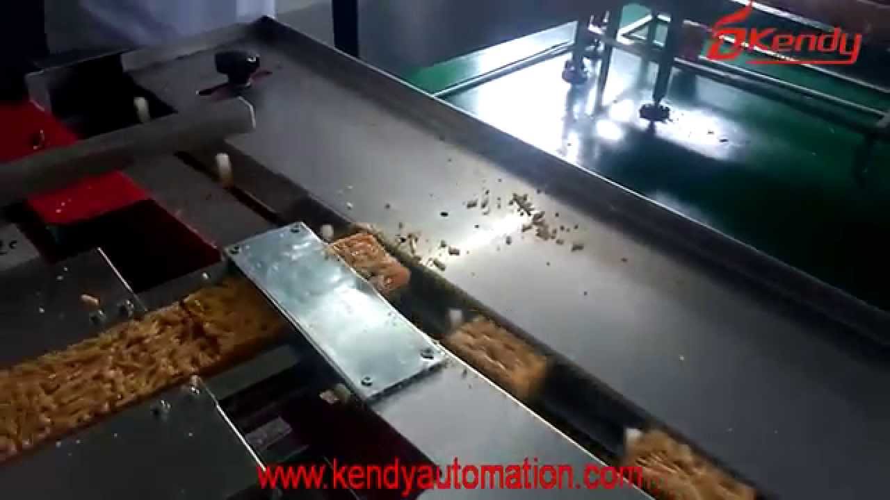 Sweet Rice Cake ( Sha Qi Ma ) Automatic Cross-feed & Flow Wrapping Production Line