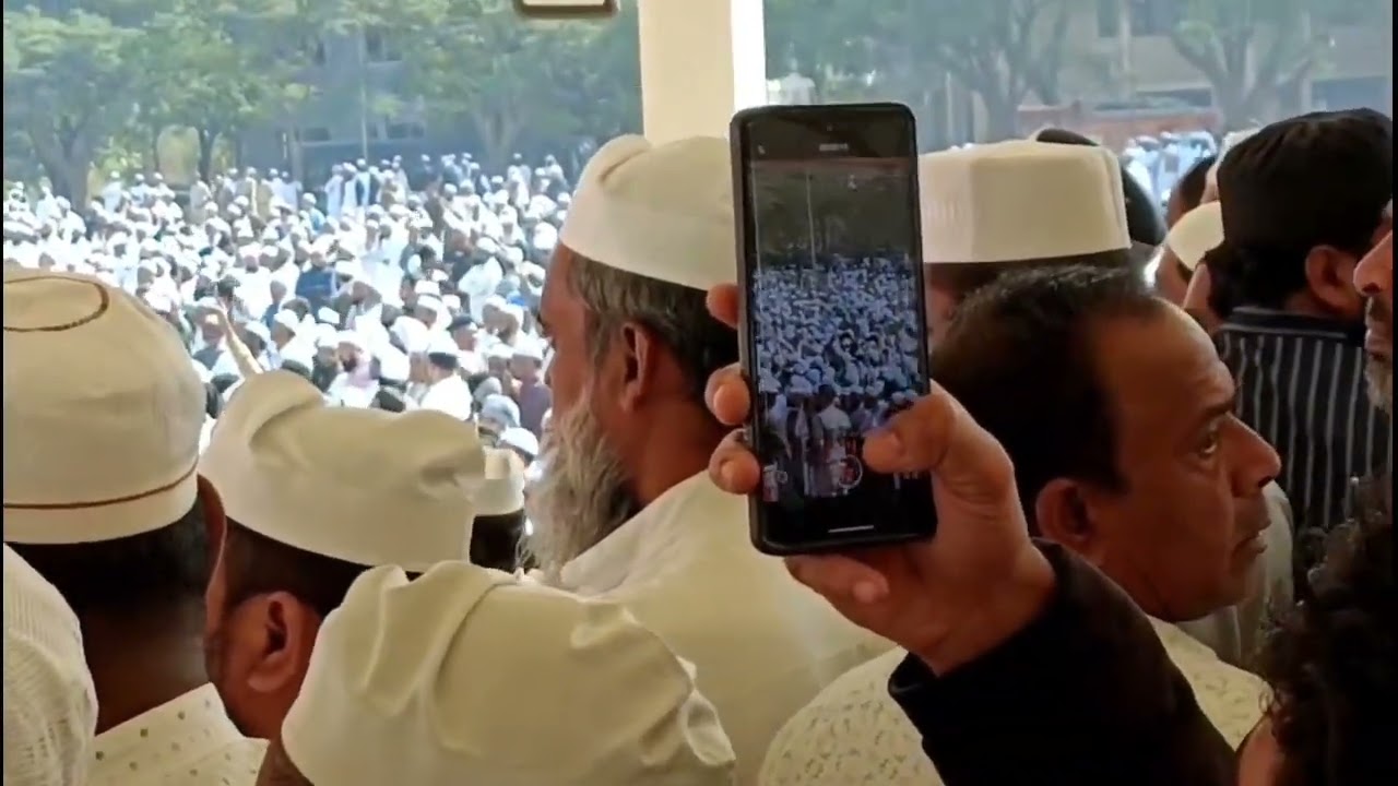 امیر شریعت تھے حضرت صغیر قاری عبدالرزاق اطہر جمیل قاسمی امام جامع مسجد ہوسہلی بنگلور 