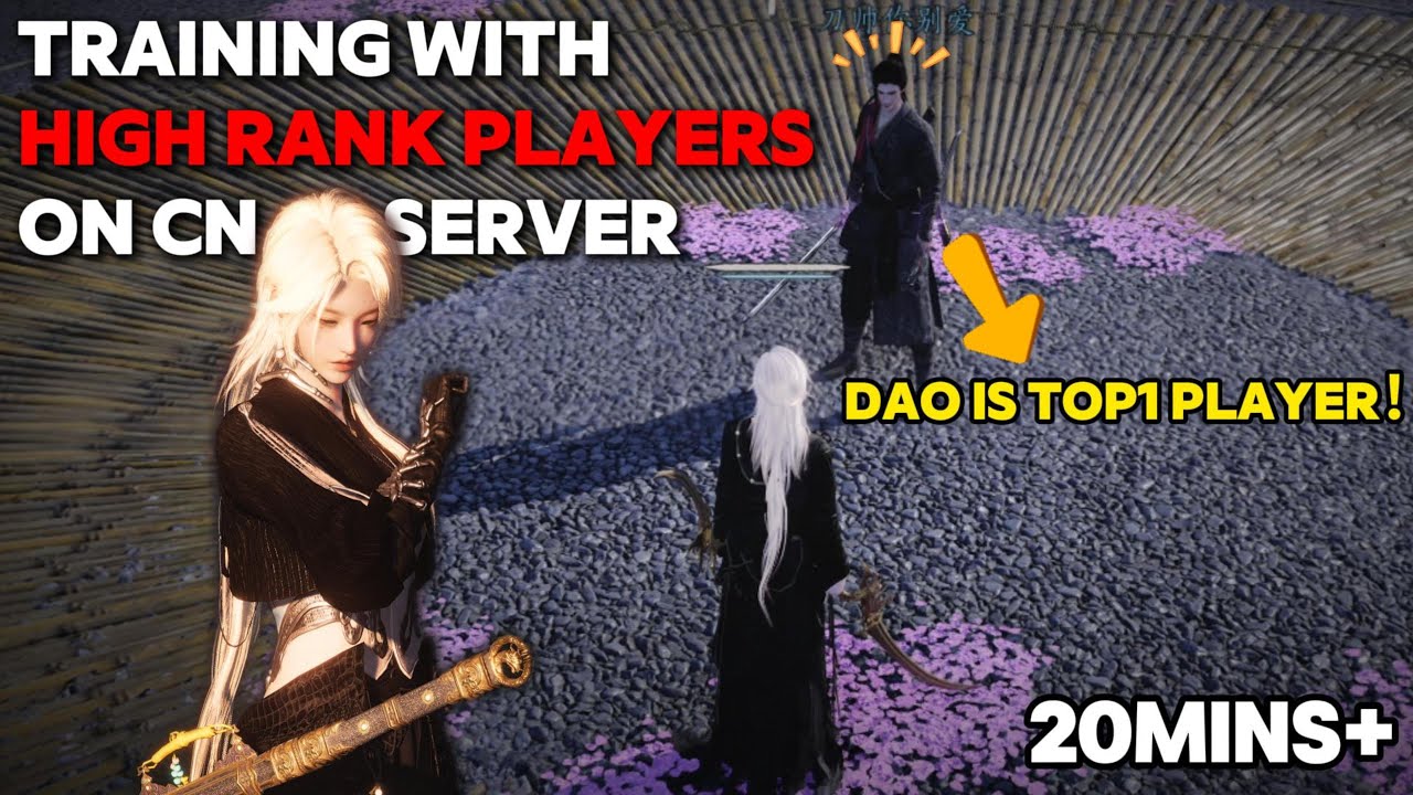 Pvp with Dao top1 !pvp battle with high rank players！youtube111