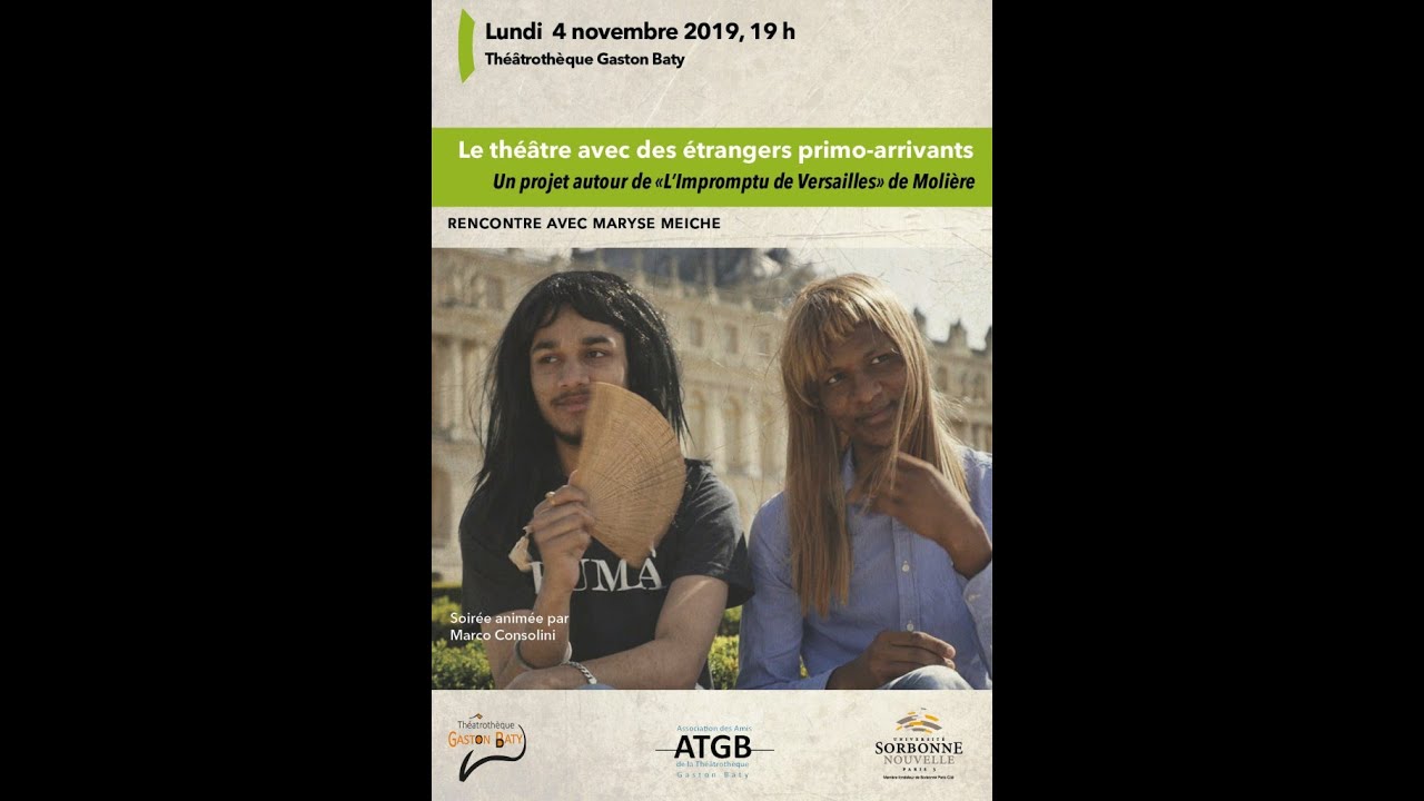 #23. Le théâtre avec des étrangers primo-arrivants. Rencontre avec Maryse Meiche