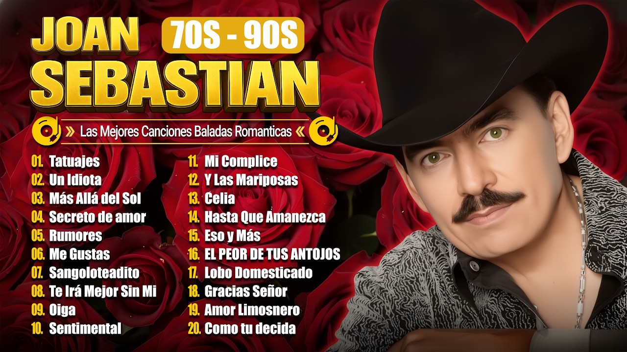 Joan Sebastian Sus Mejores Canciones Románticas Inolvidables | Joan Sebastian Grandes Éxitos 💖