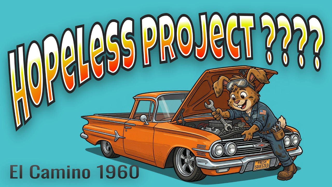1960 Chevrolet El Camino – Garage Project in Sweden | GreaseRabbit Ep.1