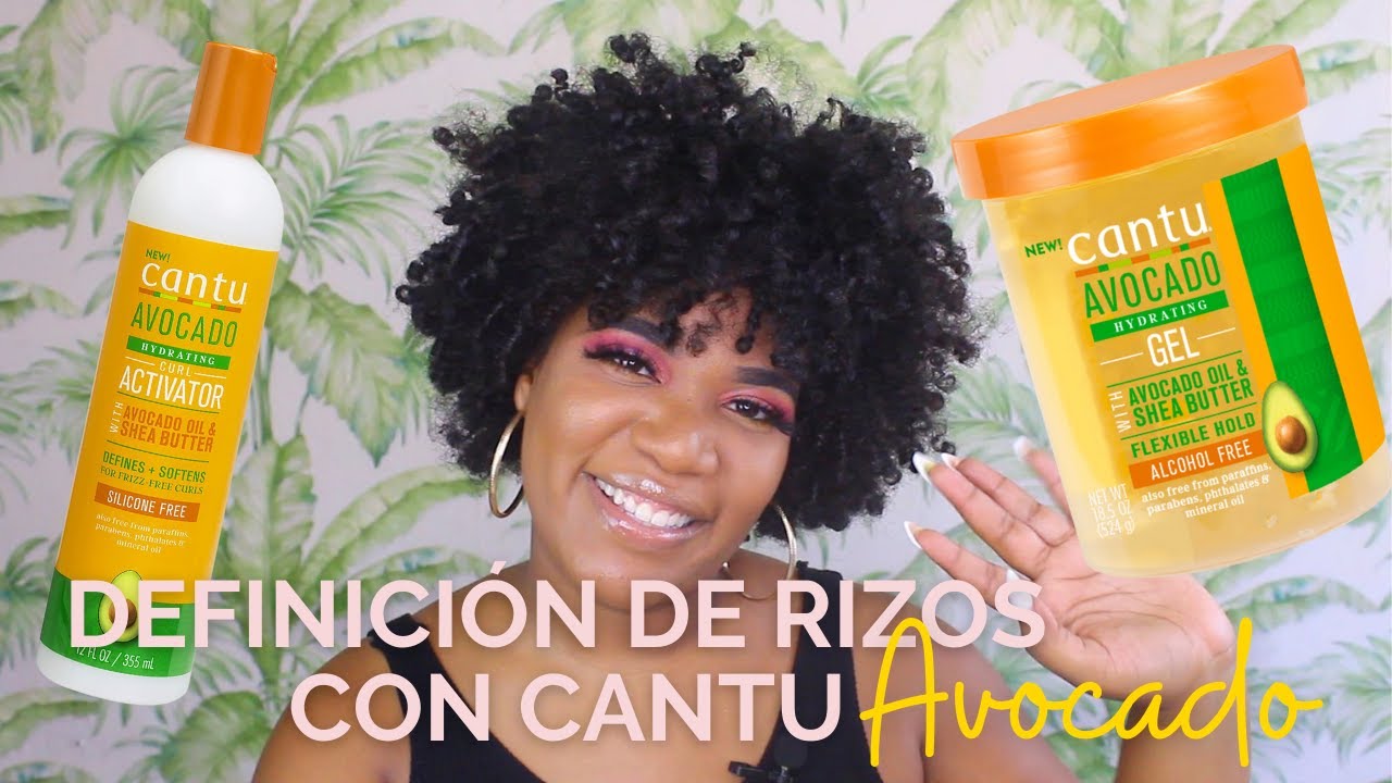 Definición de rizos con cantu avocado  + Primera Impresión