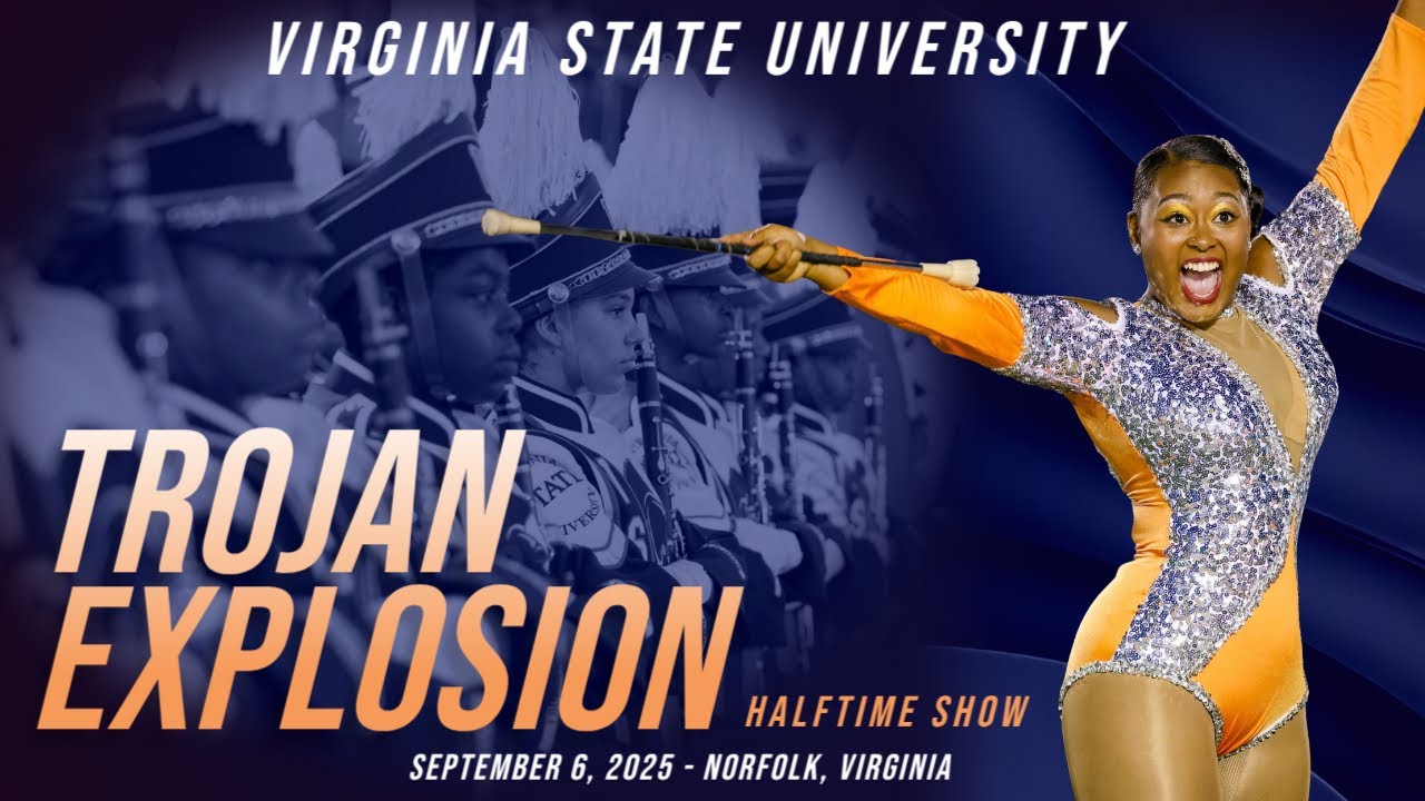 Virginia State University Trojan Explosion Halftime Show - September 6, 2025