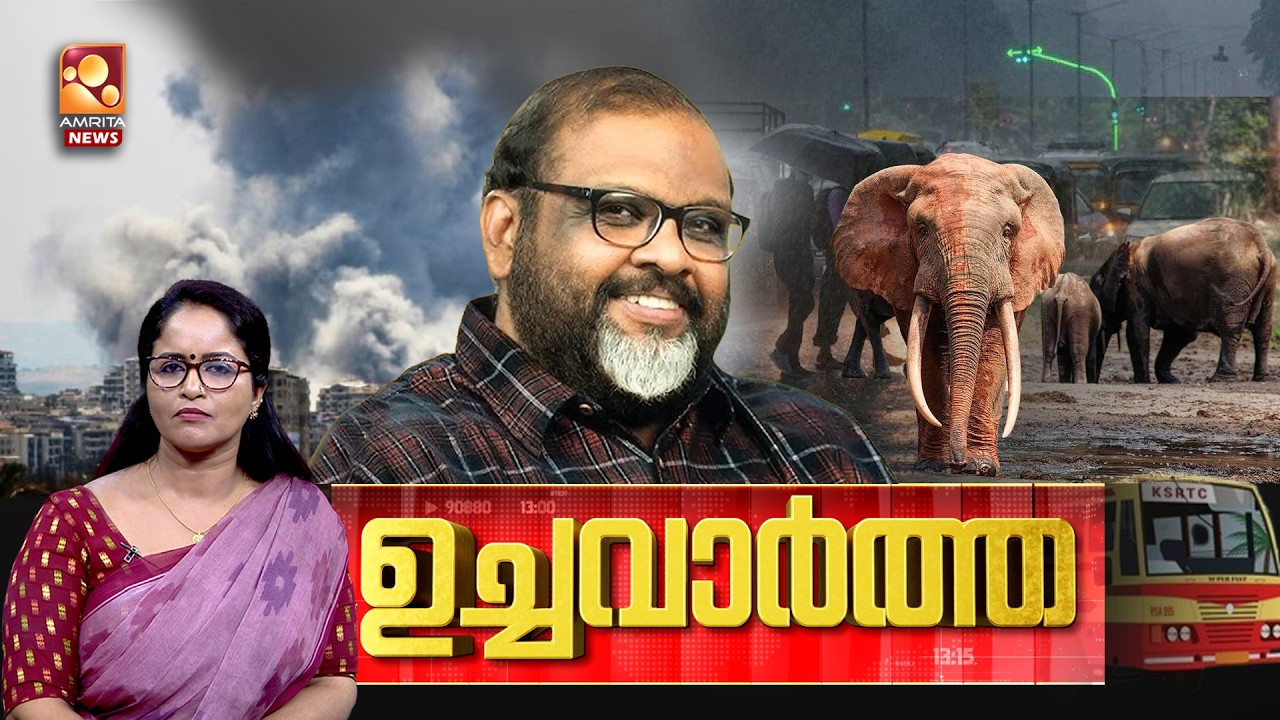 ഉച്ച വാർത്ത | Iran Israel Conflict | Elephant Attack  | IndiaAlliance | 08-06-2026