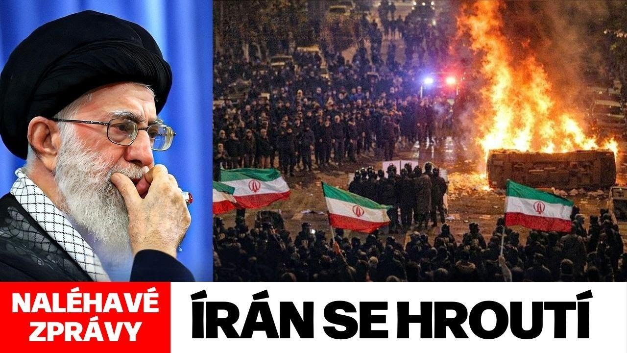 Vzpoura v Íránu – Provincie se bouří proti IRGC, režim se rozpadá