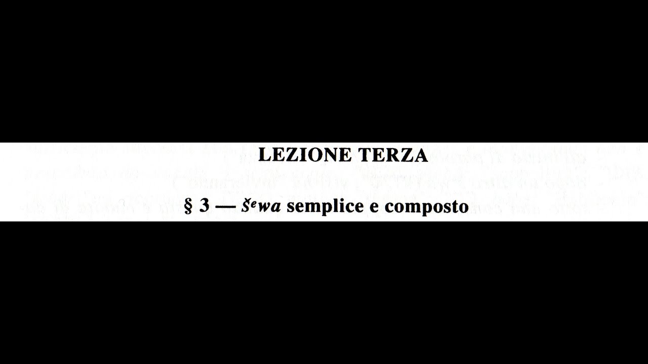 Ebraico biblico - Lezione 3. &Scaron;ᵉwa semplice e composto. Dage&scaron;, mappiq, maqqef