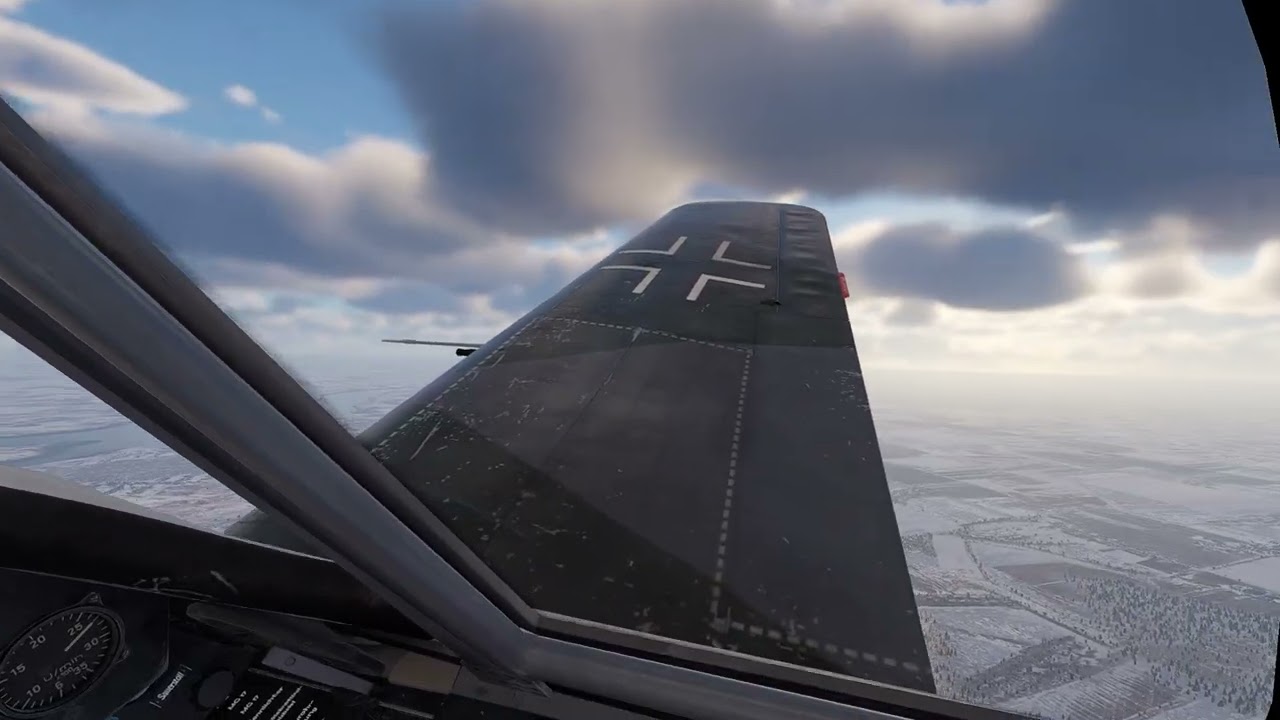 Intense Dogfights Bf109 F/4 & Fw190 A-4 | War Thunder Sim Battles | VR