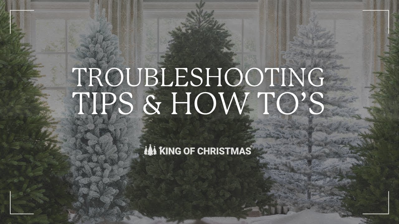 How to Assemble Your King Fraser Fir Artificial Christmas Tree | King of Christmas 🎄
