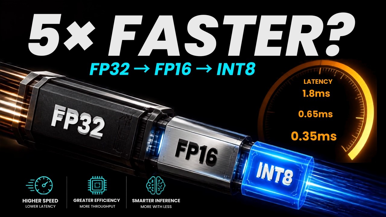 FP32 vs FP16 vs INT8 &mdash; What Actually Changes? (TensorRT)