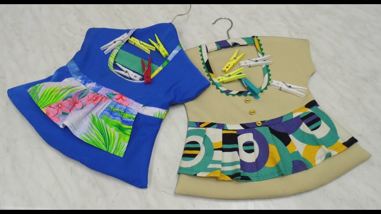 Clothes Peg Dress Clothespin Bag - easy made - Lilo Siegel