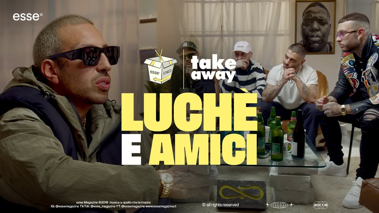Luchè parla del suo divorzio, di scudetto, di Geolier, di criminalità, rap e altro | Take Away Ep.1