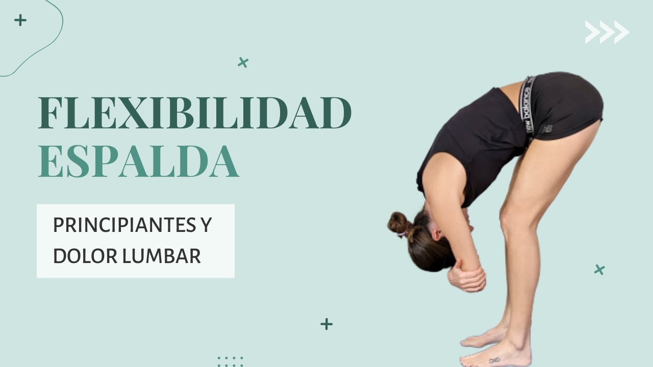 Ejercicios para aumentar la Flexibilidad de espalda (PRINCIPIANTES y DOLOR LUMBAR)
