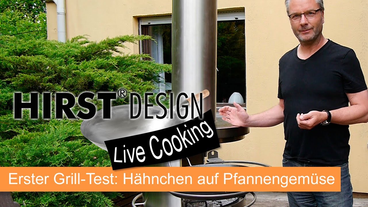 Erster Test und Rezension Hirst Grillkamin Außenküche Vulcanus Maximus
