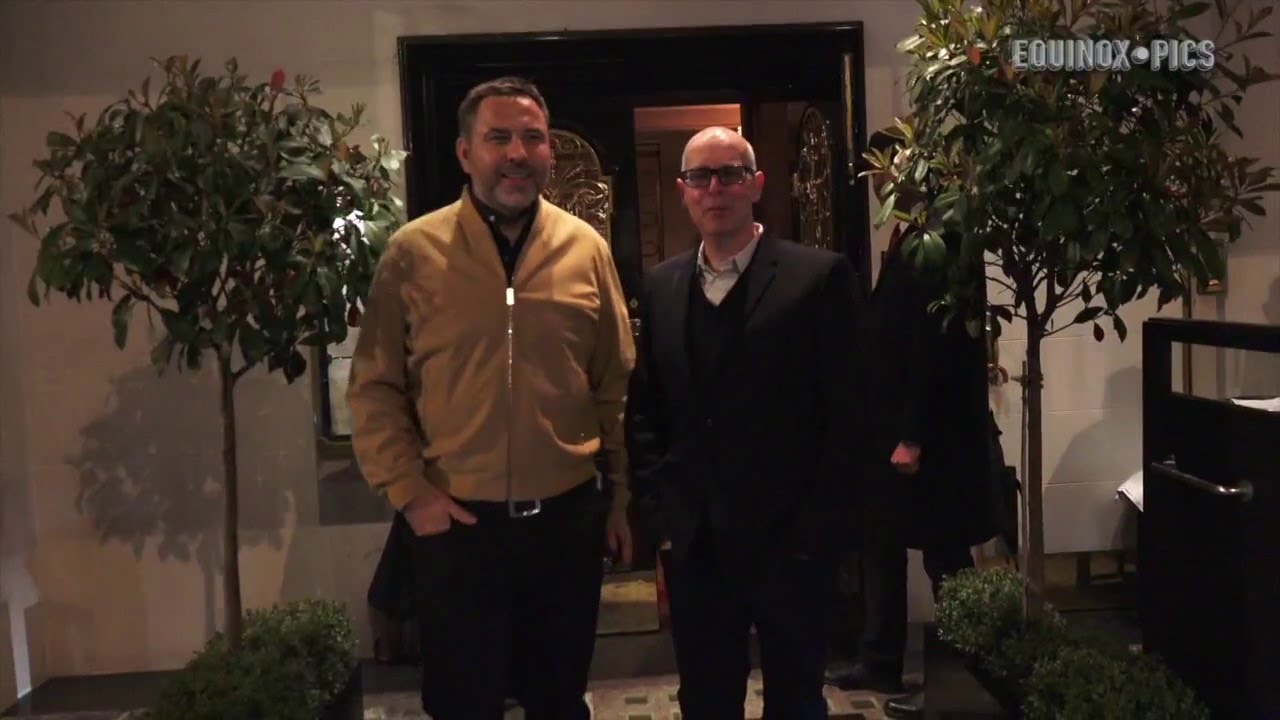 David Walliams - Neil Tennant - Scott's Restaurant London (20160414)