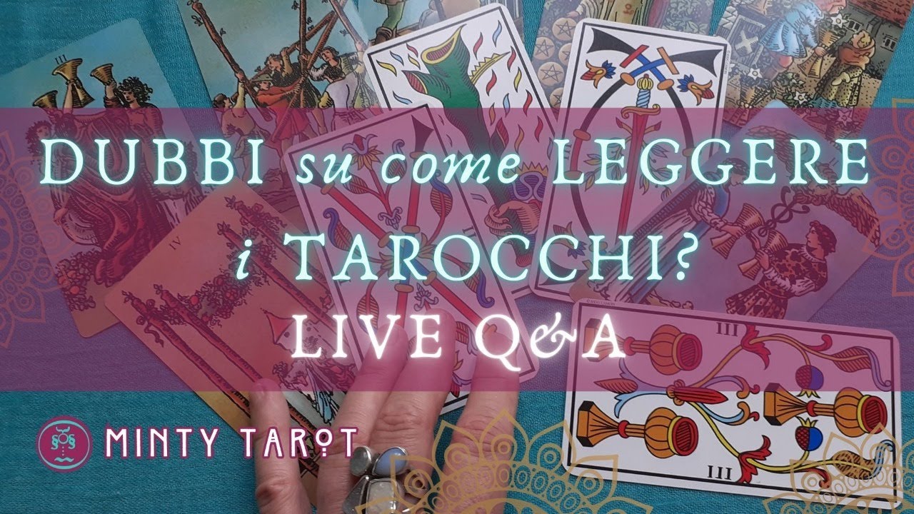 Mazzi, Stese, Lati ombra e luce delle carte🔮 LIVE Q&A su Come leggere i Tarocchi-Sett 2025