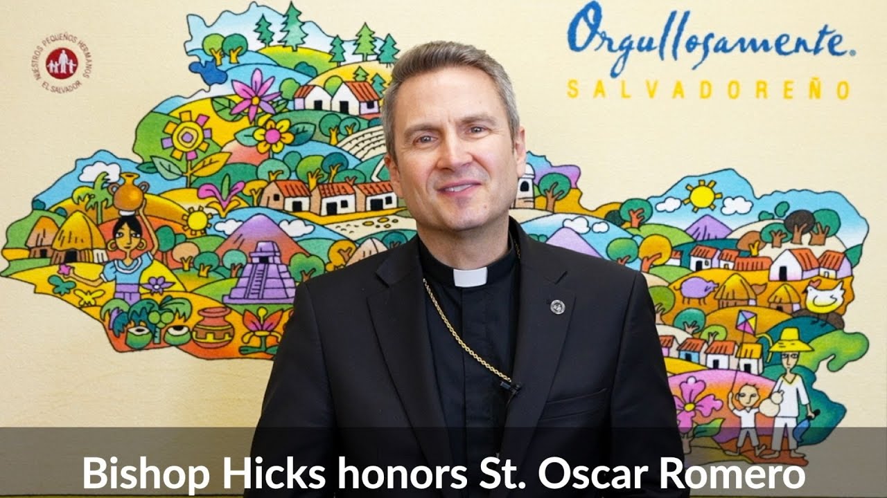 Bishop Hicks honors St. Oscar Romero