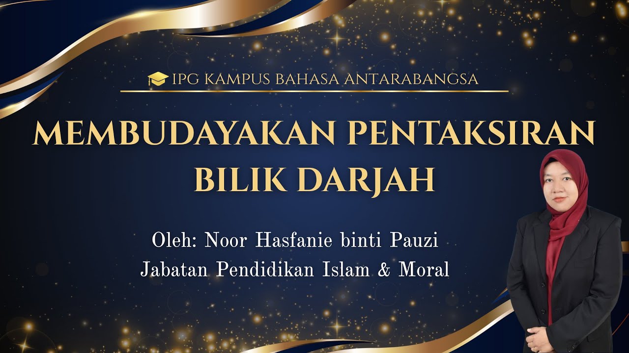 MEMBUDAYAKAN PENTAKSIRAN BILIK DARJAH (PBD)