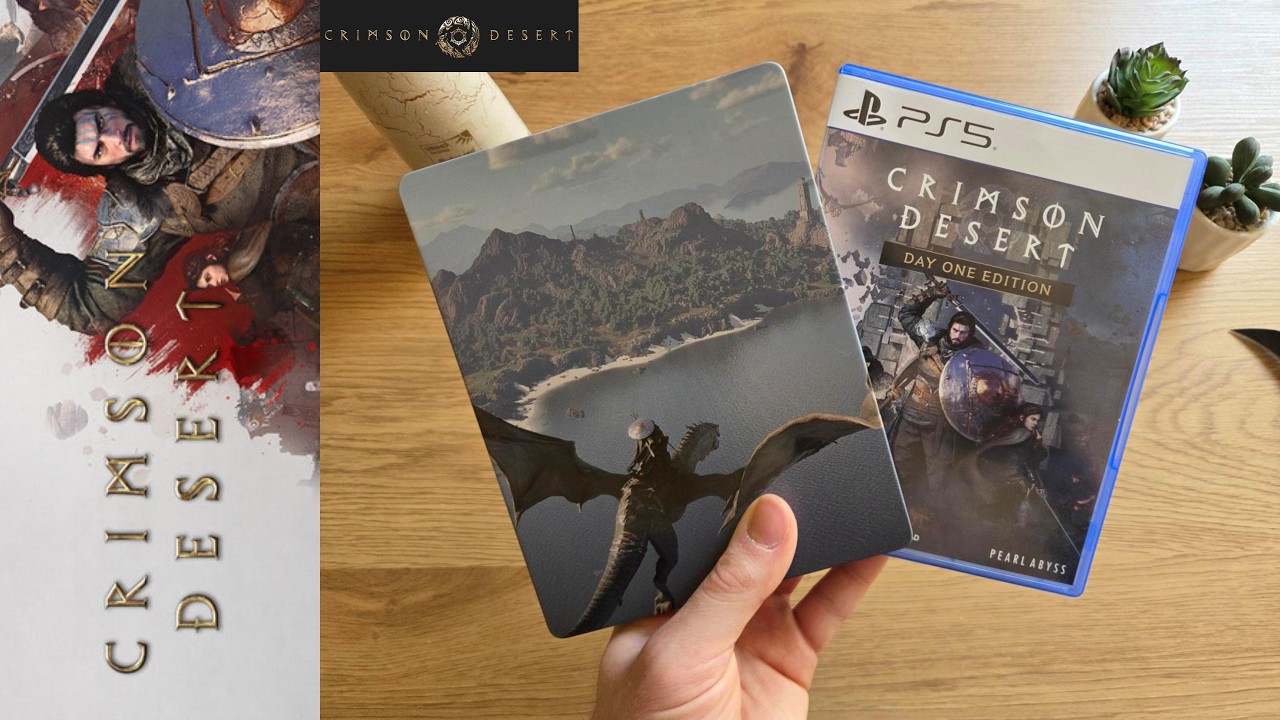 Crimson Desert + Steelbook Unboxing