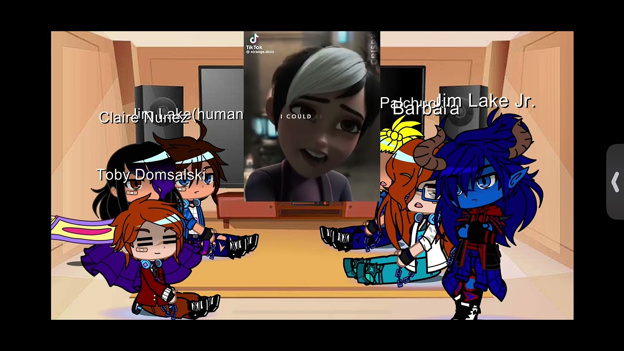 Trollhunters react// part 2/???//