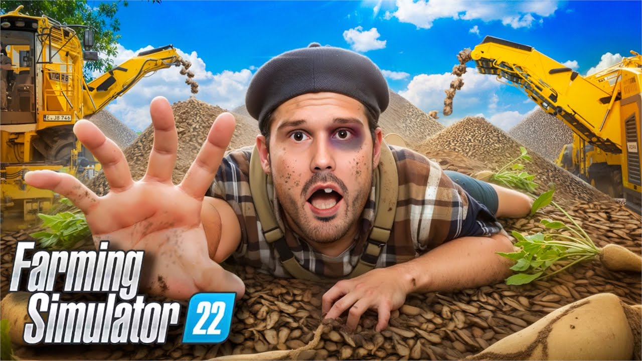 Сможете ли вы собрать 1 МИЛЛИОН ТОНН сахарной свеклы за 100 дней в Farming Simulator 22?