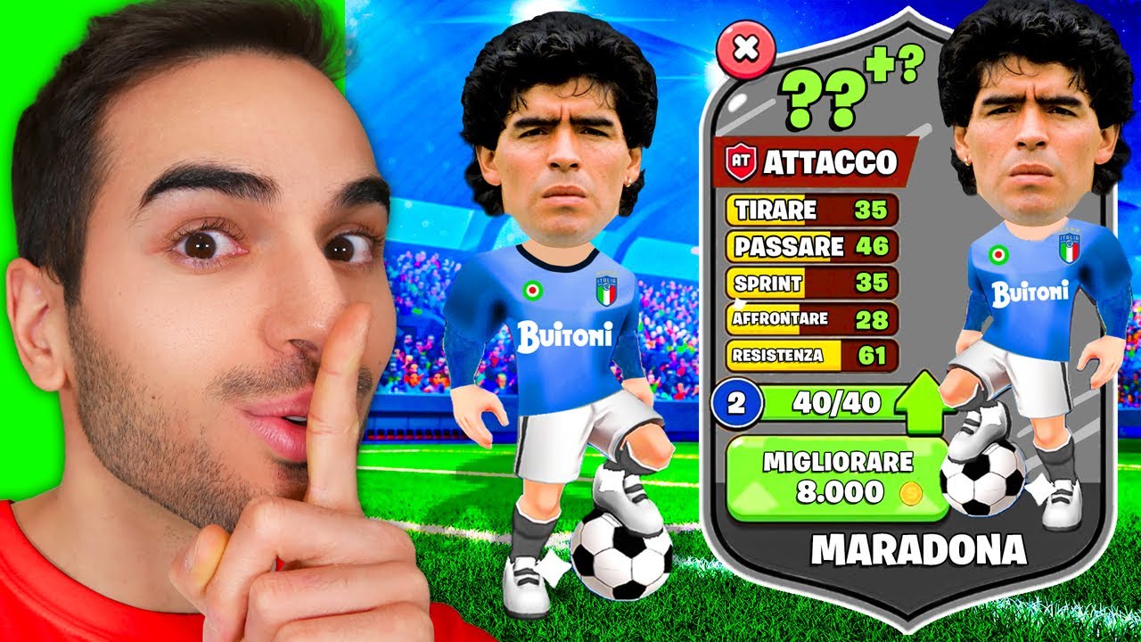 HO POTENZIATO MARADONA - MINI FOOTBALL