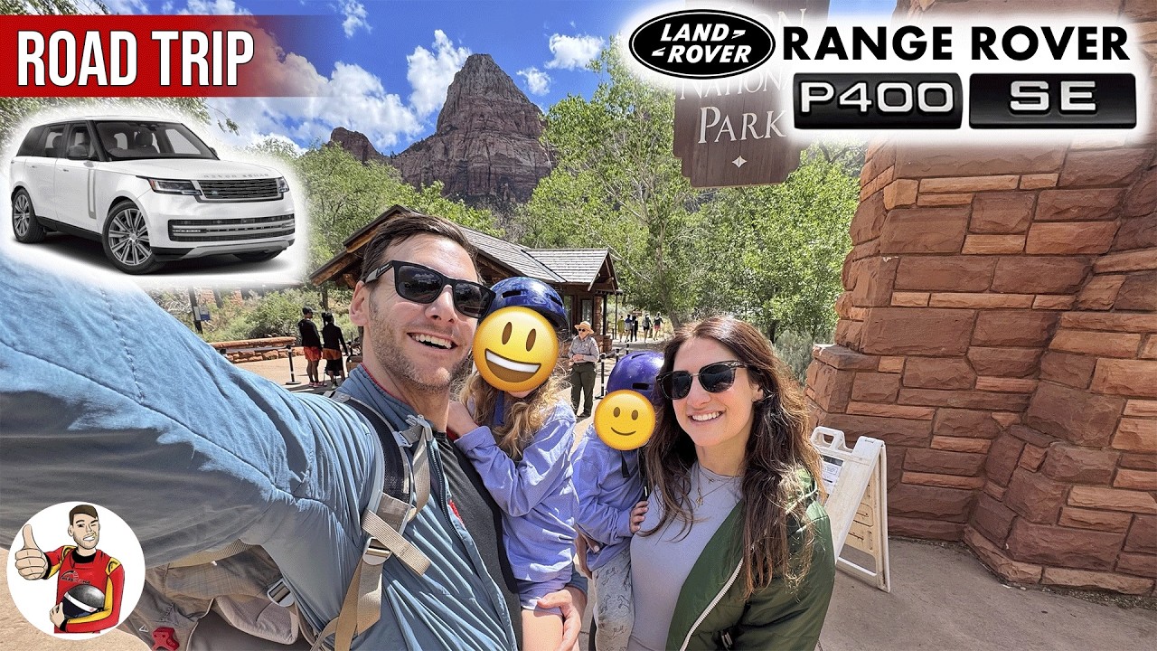 What It's Like to Road Trip in a 2024 Land Rover Range Rover (POV)
