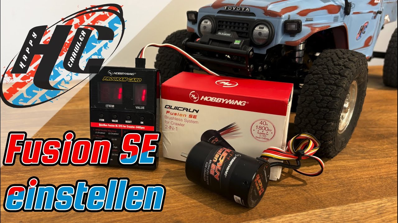 Fusion SE 1800KV einstellen [Meine Einstellungen erklärt]