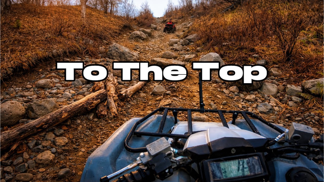Alaska ATV Ride Up Bald Mountain aka 'Baldy' | Steep & Technical Trail