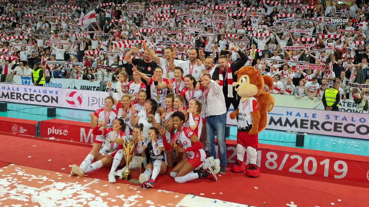 Siatkarki ŁKS u Commercecon Łódź świętują Mistrzostwo Polski