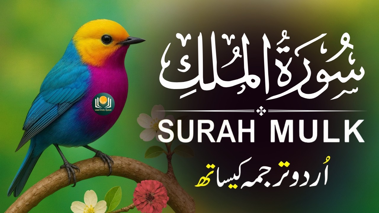 Surah Mulk with Urdu Translation | Heart Touching Recitation by Qari Mansoor Ghaznavi | Ep045
