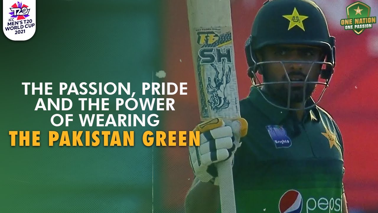 The Passion, Pride And The Power Of Wearing The Pakistan Green! #WeHaveWeWill #T20WorldCup