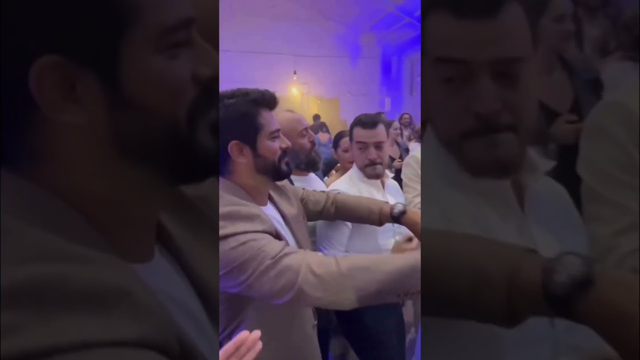 BURAK ÖZÇIVIT- EN LA BODA DE SU AMIGO DE KURULUS OSMAN 🧔🏻‍♂️♥️🥳🫶👑👏🏻🕺🇹🇷🇺🇸