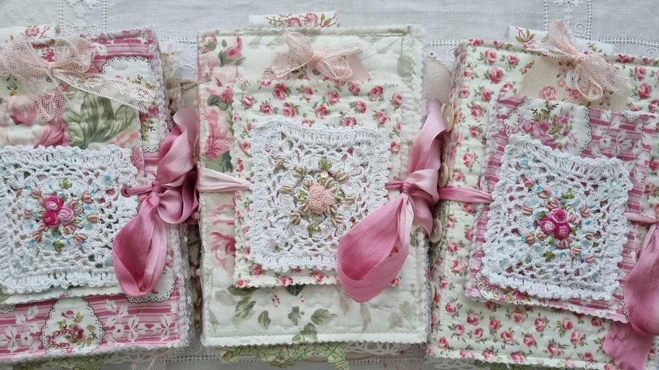 Shabby Chic Journals | OTT Lace Tags | Inspiration Bundles