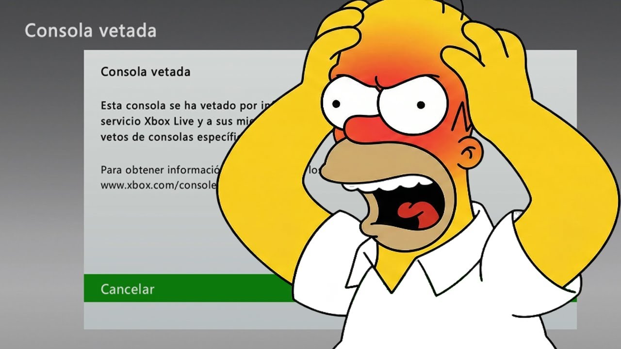 ME HAN FUNADO... CONSOLA BANEADA!! 😡