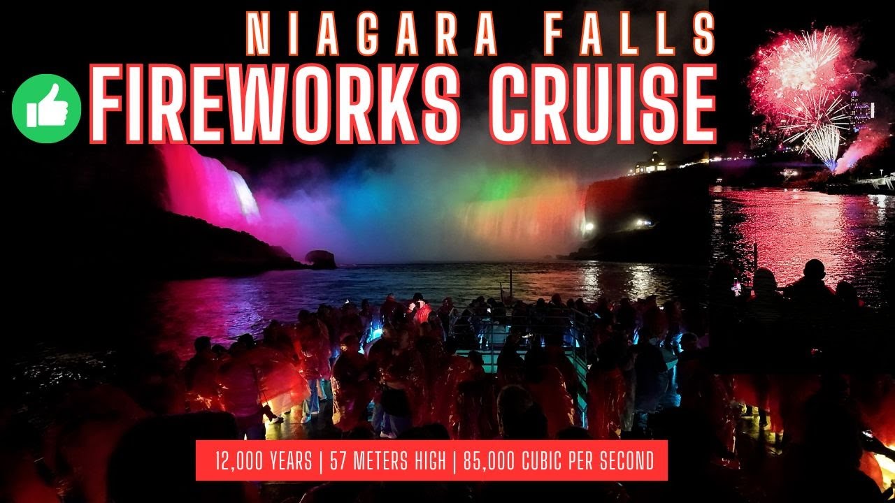 Niagara Falls Fireworks Cruise | Spectacular Displays of Fireworks, Lights & Fun Under the Stars