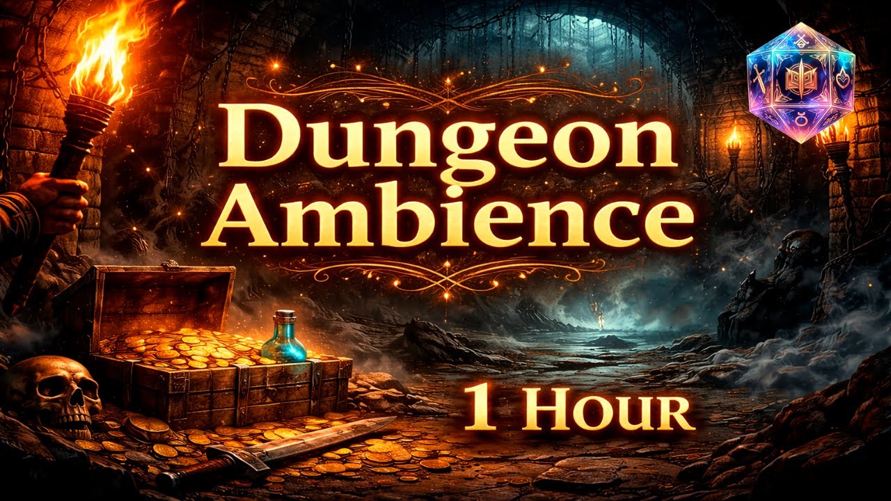 Dungeon Ambience – Dark & Dangerous RPG Music for Tabletop Adventures
