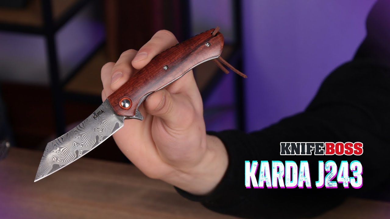 KARDA J243 | стильний джентльменський ніж 🔥