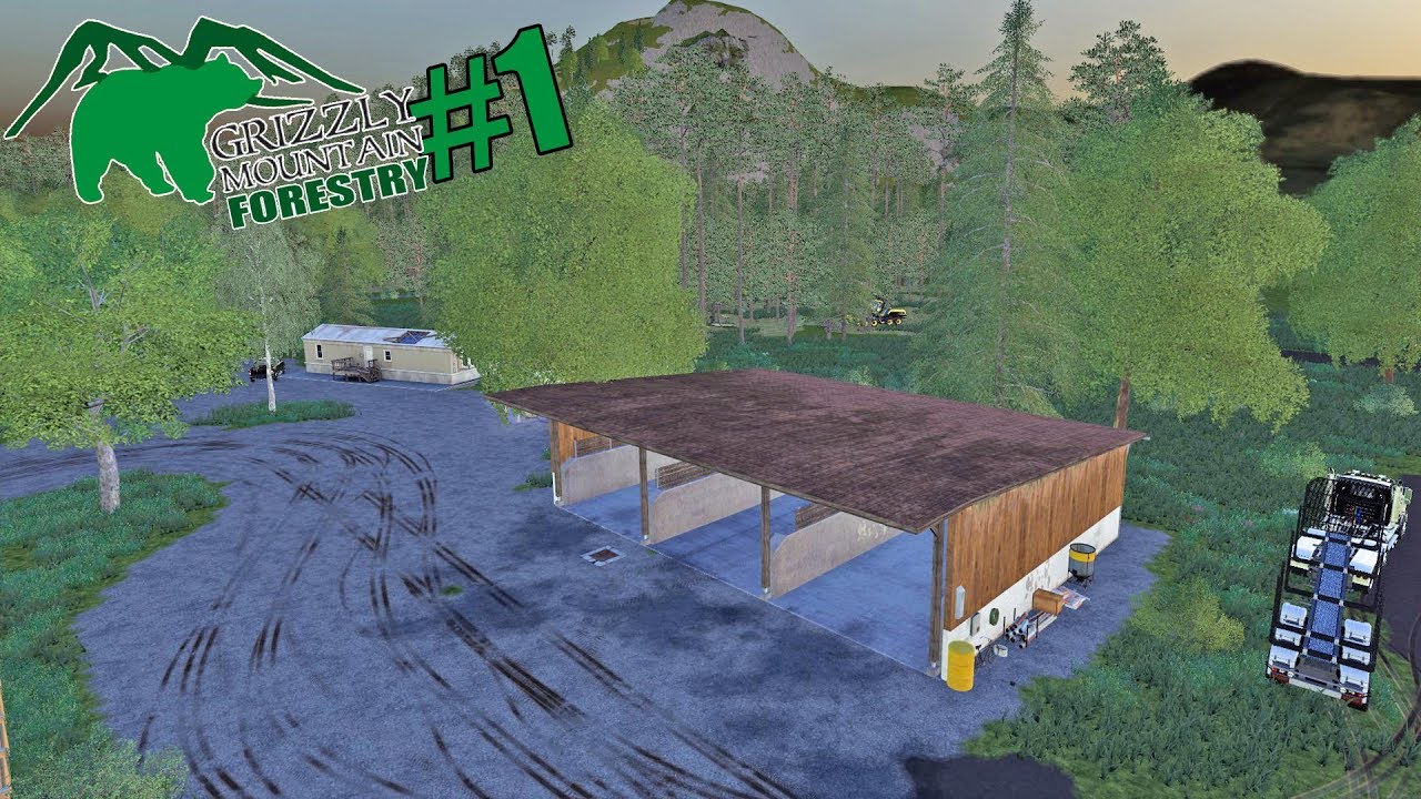 Grizzly Mountain Forestry - Timelapse Series #1 - FS19
