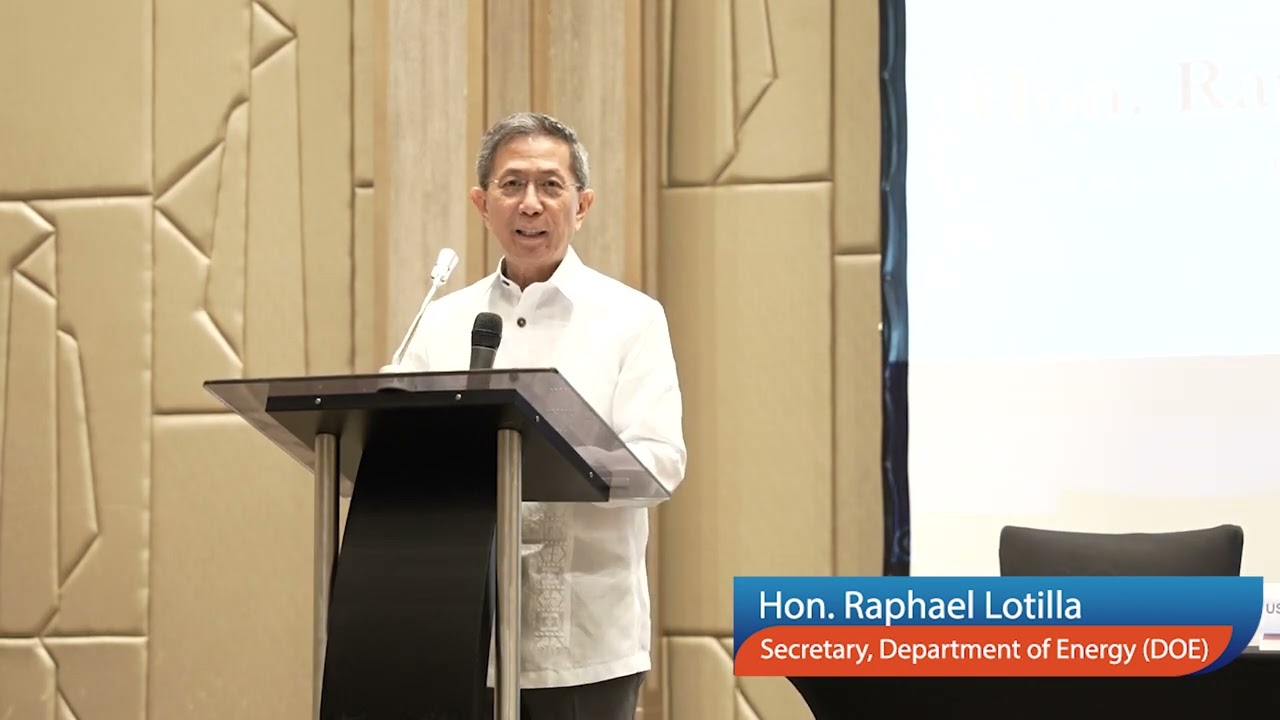 Message - Hon. Raphael Lotilla, Department of Energy