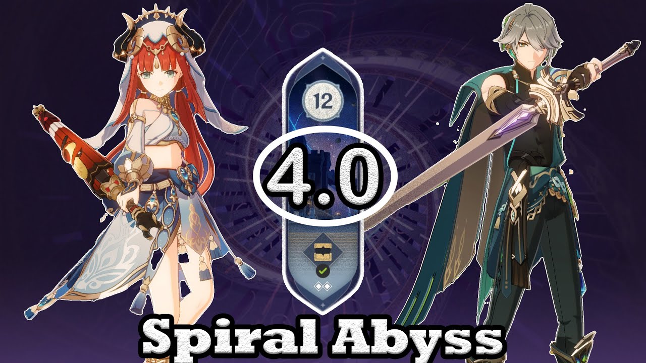 Nilou Yelan Bloom & Alhaitham Raiden Hyperbloom | Spiral Abyss 4.0 | 9 stars | Floor 12