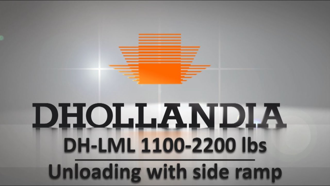 DH-LML 1100-2200 lbs Unloading with side ramp