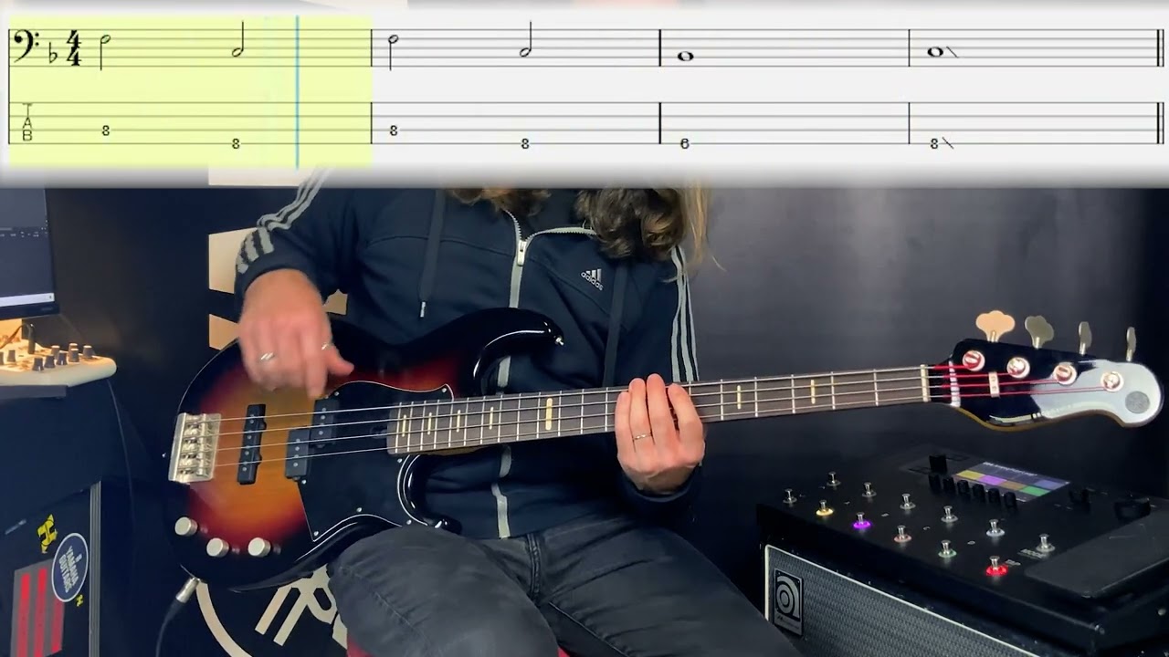 Dua Lipa - Training Season (bass cover tabs) #basscover #dualipa