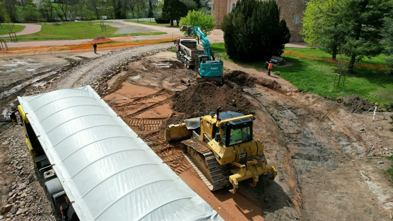 Les travaux