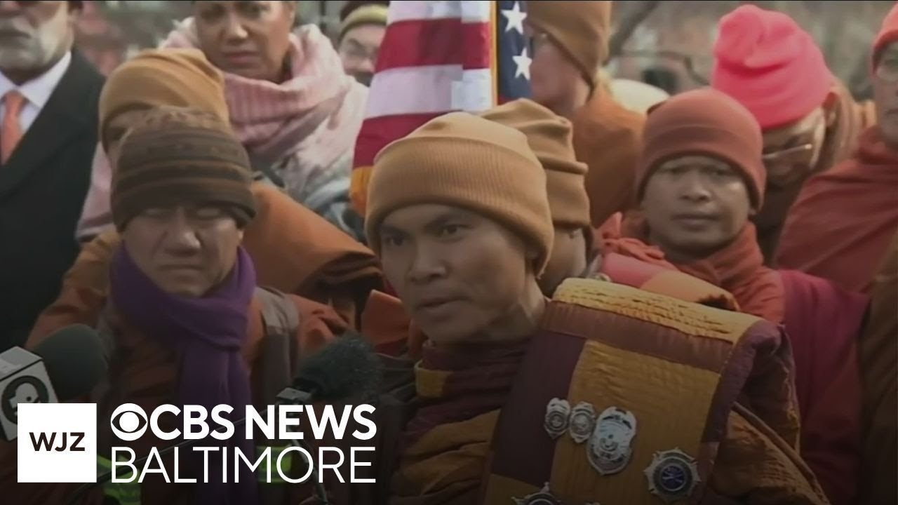 Buddhist monks make stop in Annapolis, Maryland